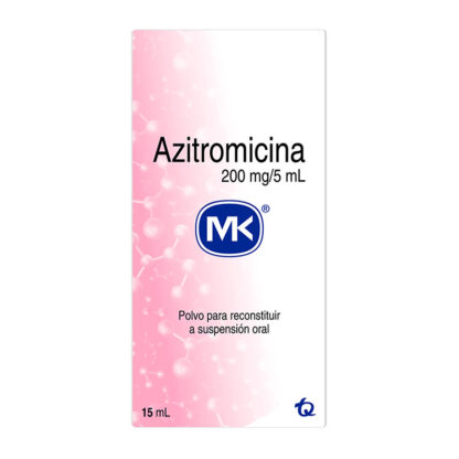 Azitromicina 200 mg suspension 15 ml mk 1