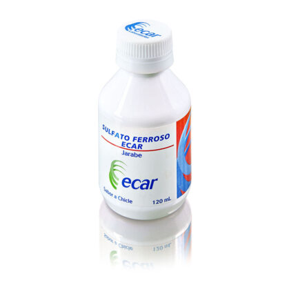 Sulfato ferroso chicle jarabe 120 ml ec 1