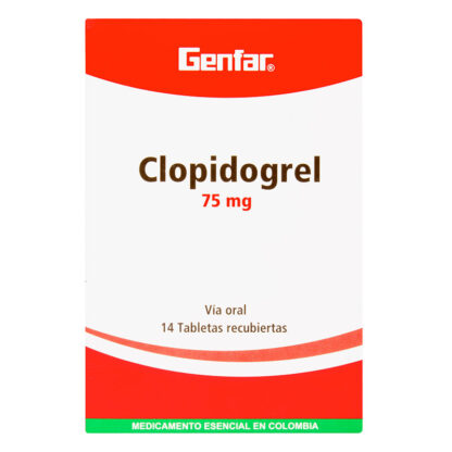 Clopidogrel 75 mg 14 tabletas gf(m)17913 1