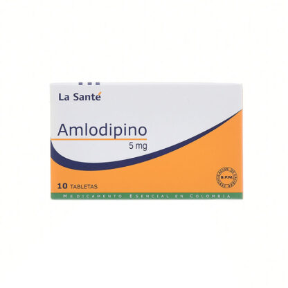 Amlodipino 5 mg 10 tabletas ls 1
