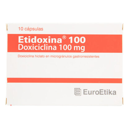 Etidoxina 100 mg 10 capsulas (3%+)(pae) 1