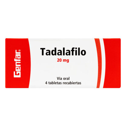 Tadalafilo 20 mg 4 comprimidos gf 1
