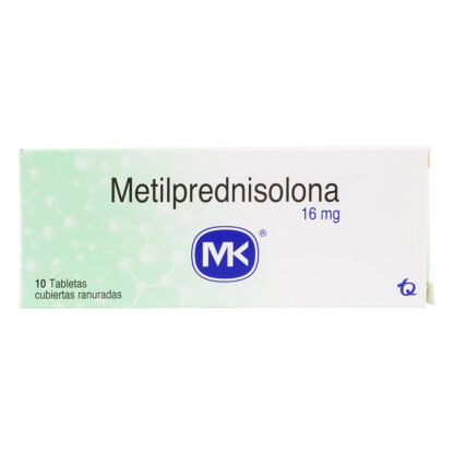 Metilprednisolona Mk 16 Mg 10 Tabletas 1