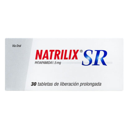 Natrilix Sr 1.5 Mg 30 Tabletas (A)(3%+)(Pae) 1