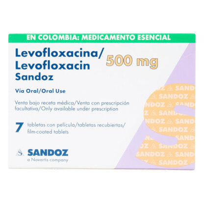 Levofloxacino 500 Mg 7 Tabletas Sz 1