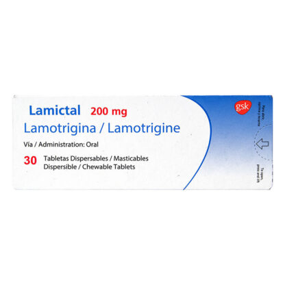 Lamictal Dispersa 200 Mg 30 Tabletas (E)(A)(M)87600 1