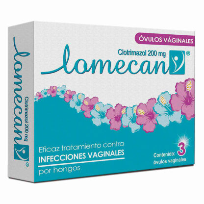 Lomecan Clotrimazol 200Mg 3 Ovulos Vaginales (Sf) 1