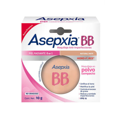Polvo Compacto Asepxia Bb Natural Ma(Sf) 1