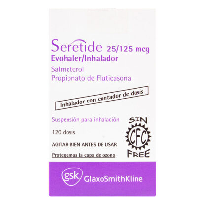 Seretide 25/125 Mg 120 Dosis Evo(3%+)(A)(Pae) 1