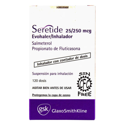 Seretide 25/250Mg 120 Dosis Evo(A)(3%+)(Pae) 1