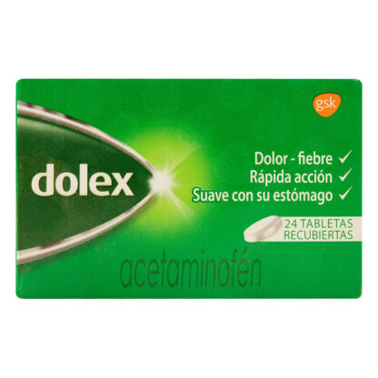 Dolex 500 Mg 24 Tabletas Rapida Accion 1