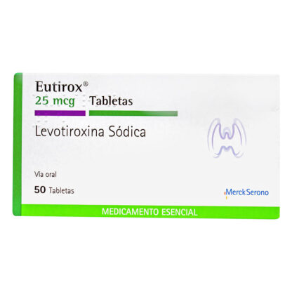 Eutirox 25 Mcg 50 Tabletas 1