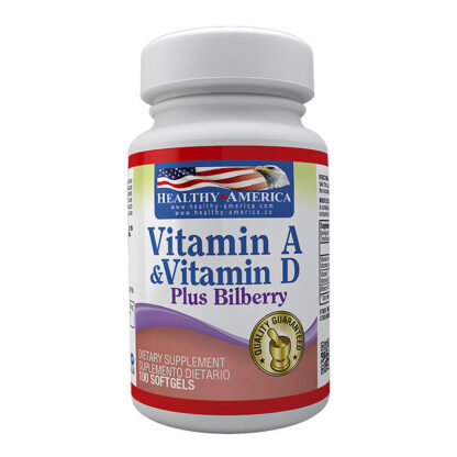 Vitamin A Y D 100 Softgels Healthy Iva 1