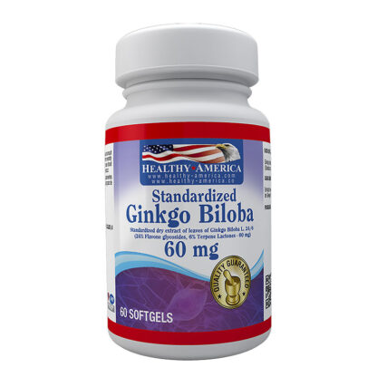 Ginkgo Biloba Healthy 60 Mg 60 Softgels 1