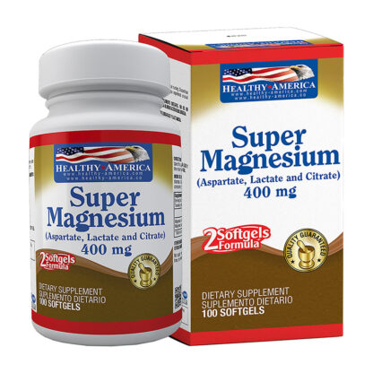 Super Magnesium 400 Mg 100 Softgels 1
