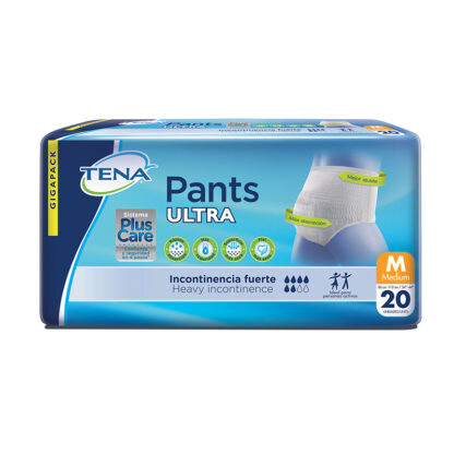 Pañal Tena Pants Ultra Medium Plus Care 20 Unidades 1