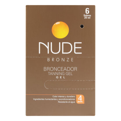 Bronceador Nude Bronze Tanga Gel 20 Ml 6 Sobres 1