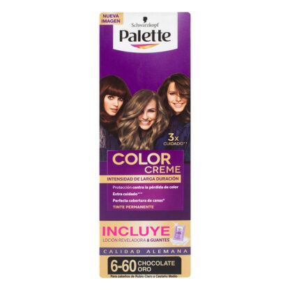 Palette Color Creme Tubo 6-60 Chocolate Oro Gratis Oxigenta 1
