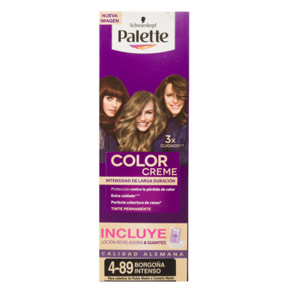 Palette Color Creme Tubo 4 - 89 Borgoña Intenso Gratis Oxigenta 1