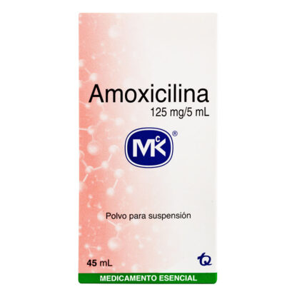 Amoxicilina 125 Mg Suspensión 45 Ml Mk 1