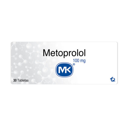 Metoprolol 100 Mg 30 Tabletas Mk(M)24360 1