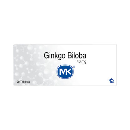 Ginkgo Biloba 40 Mg 20 Tabletas Mk 1