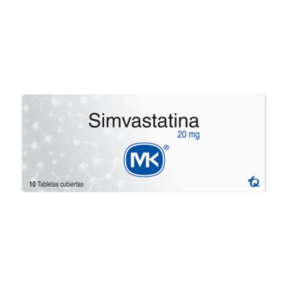 Simvastatina 20 Mg 10 Tabletas Mk 1