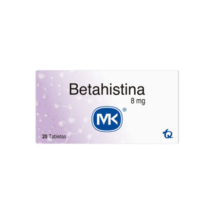 Betahistina 8 Mg 20 Tabletas Mk 1