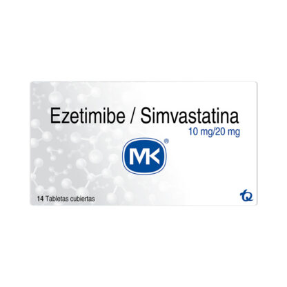 Ezetimiba 10 Mg Simvastatina 20 Mg 14 Tabletas Mk 1
