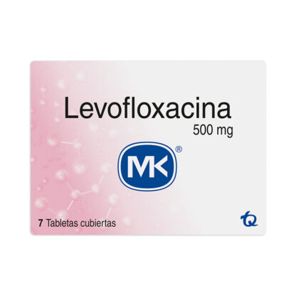 Levofloxacino 500 Mg 7 Tabletas Mk 1