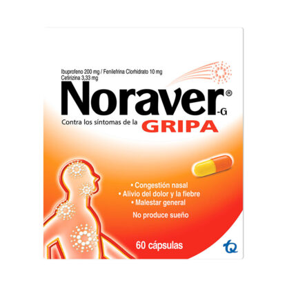 Noraver G Contra La Gripa 60 Capsulas 1