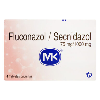 Fluconazol 75 Mg+Secnidazol 1G 4 Tabletas 1