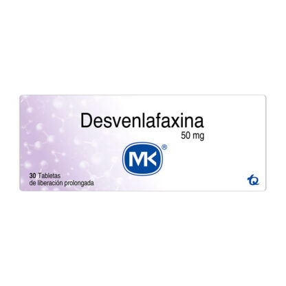 Desvenlafaxina 50 Mg 30 Tabletas Mk(3%+) 1