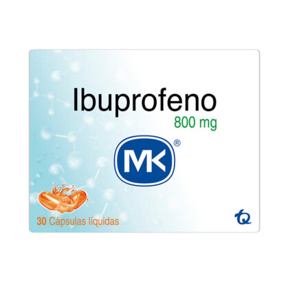 Ibuprofeno 800 Mg 30 Cápsulas Blandas Mk 1