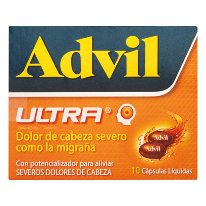 Advil Ultra 10 Capsulas 1