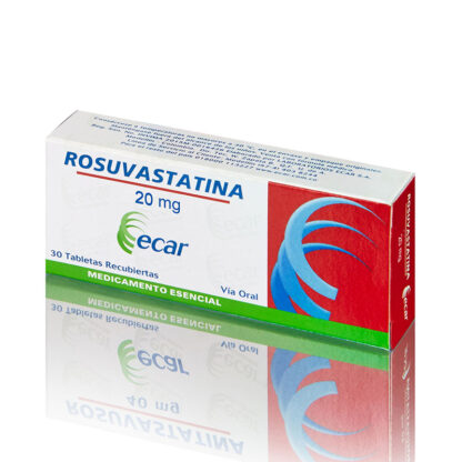 Rosuvastatina 20Mg 30 Tabletas Ecar (A) 1