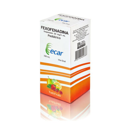 Fexofenadina Jarabe 30 Mg 150 Ml Ecar 1