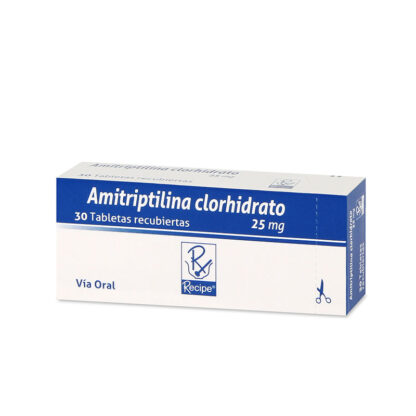 Amitriptilina 25 Mg 30 Tabletas Rc 1