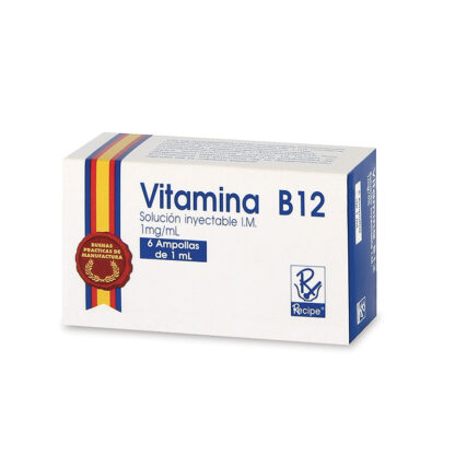Vitamina B12 1 Ml 6 Ampollas Rc 1