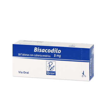 Bisacodilo 5 Mg 10 Tabletas Rc 1