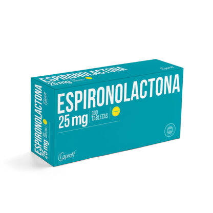 Espironolactona 25 Mg 300 Tabletas Lp 1