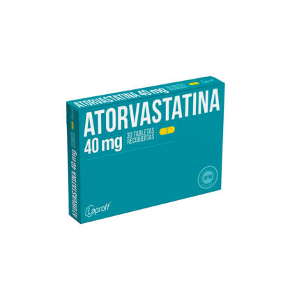 Atorvastatina 40 Mg 30 Tabletas Lp 1