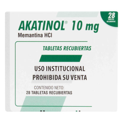 Akatinol 10 Mg 28 Tabletas (P)49954 1