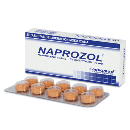 Naprozol 500 Mg 20 Tabletas 1