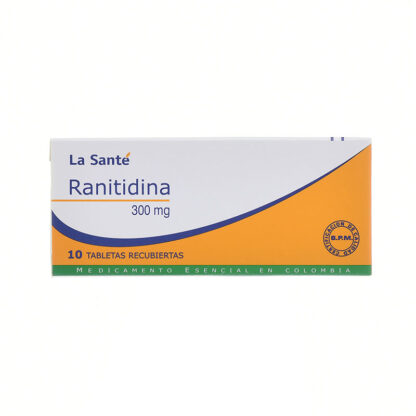 Ranitidina 300 Mg 10 Tabletas Ls 1
