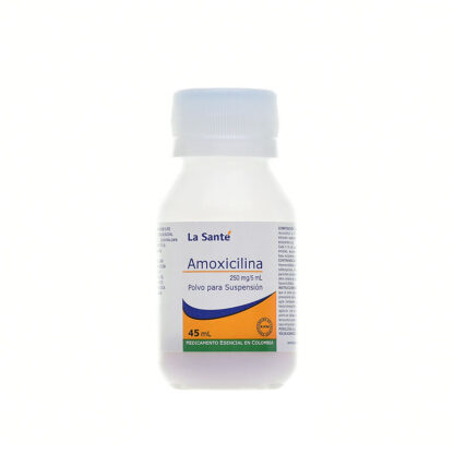 Amoxicilina 250 Mg Suspensión 45 Ml Ls 1