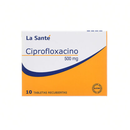 Ciprofloxacina 500 Mg 10 Tabletas Ls 1