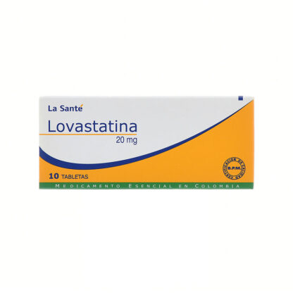 Lovastatina 20 Mg 10 Tabletas Ls 1