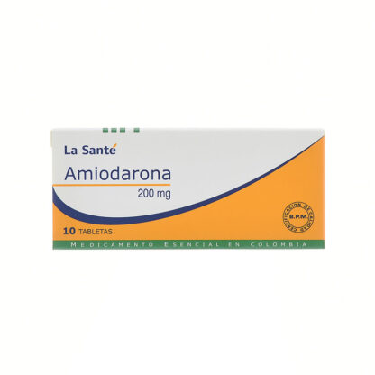 Amiodarona 200 Mg 10 Tabletas Ls 1