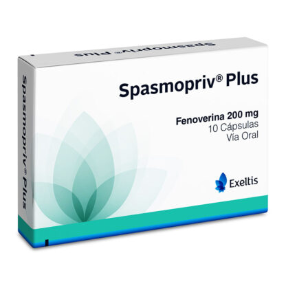 Spasmopriv Plus 200 Mg 10 Cápsulas 1